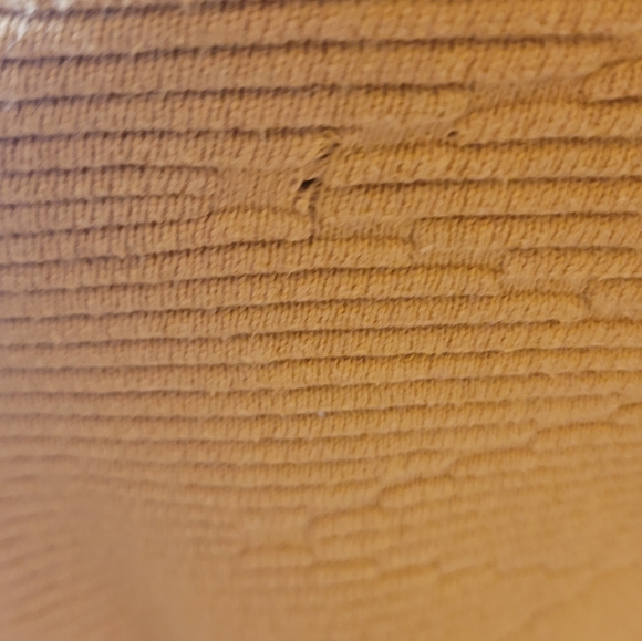 Divided Mustard Color RIbbed Sweater - Picture 4 of 8